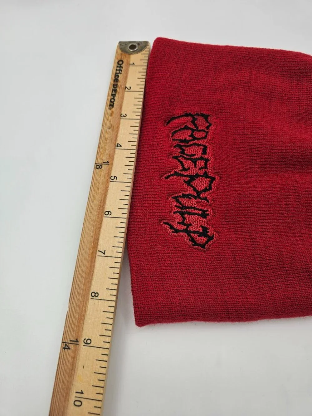Red Face Pulp Beanie